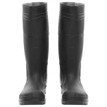 fekete PVC 40-es esőcsizma