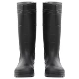 fekete PVC 44-es esőcsizma