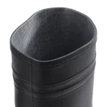 fekete PVC 46-os esőcsizma