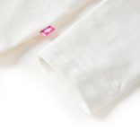 Ekrü színű hosszú ujjú gyerekpóló 104