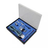 Légfúvó kompresszor-szett 2 pisztollyal