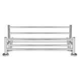 6 csöves rozsdamentes acél törölközőtartó