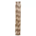 5 darab rácsos fűzfa kerítés 180 x 90 cm