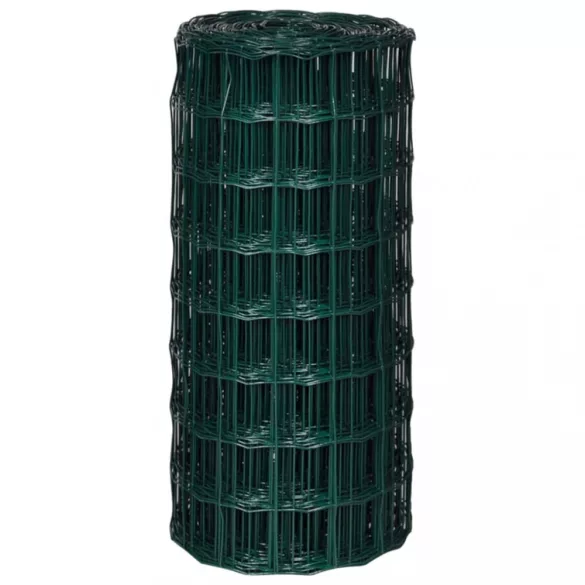 Euro Fence zöld acélkerítés 25 x 0,8 m