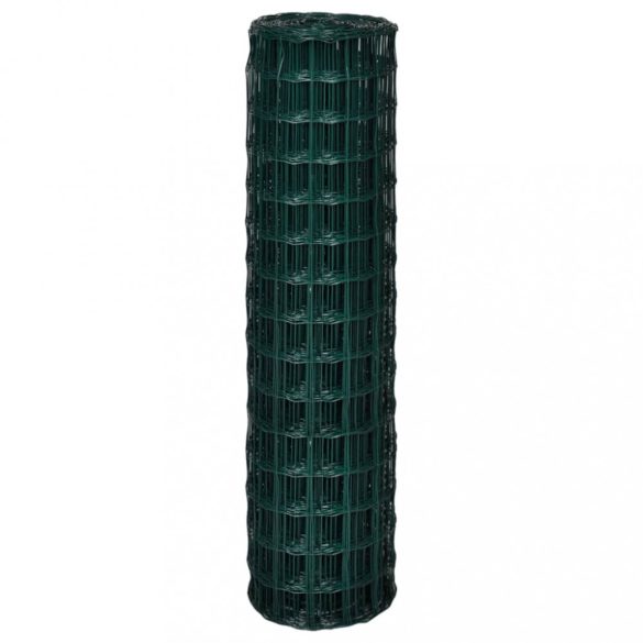 Euro Fence zöld acélkerítés 25 x 1,5 m