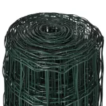 Euro Fence zöld acélkerítés 10 x 1,2 m