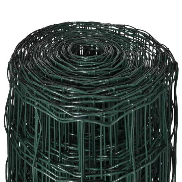 Euro Fence zöld acélkerítés 10 x 1,5 m