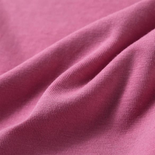 Málna színű hosszú ujjú gyerekpóló 92