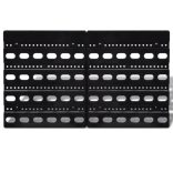 Garázs műanyag tároló  készlet 30 db kék és piros