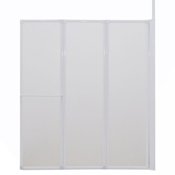 4 paneles összehajtható L formájú kádparaván 70 x 120 x 137 cm