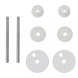 egyszerű tervezésű barna MDF WC-ülőke