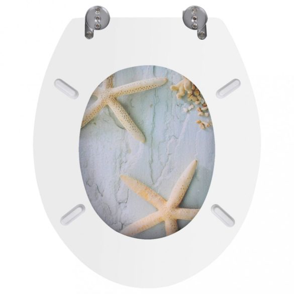 tengericsillag mintás MDF WC-ülőke