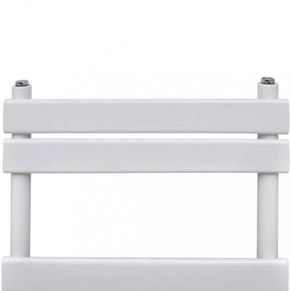 Fürdőszobai egyenes törölközőradiátor központi fűtéssel 600 x 1200 mm