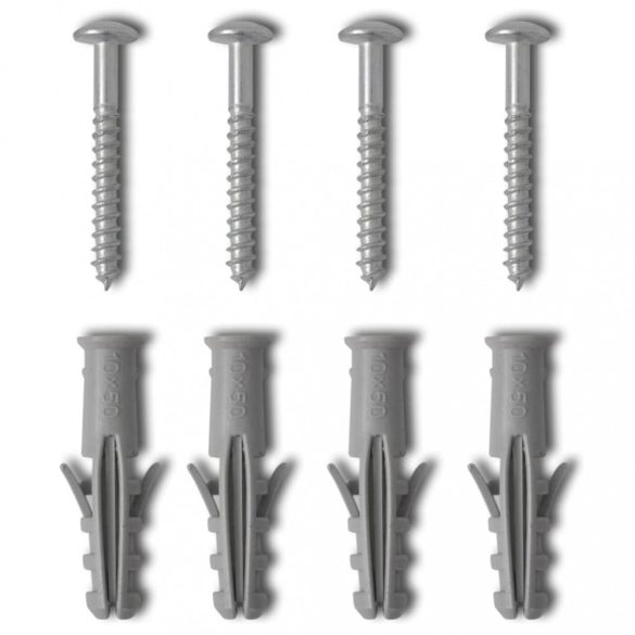 Fürdőszobai egyenes törölközőradiátor központi fűtéssel 600 x 1200 mm