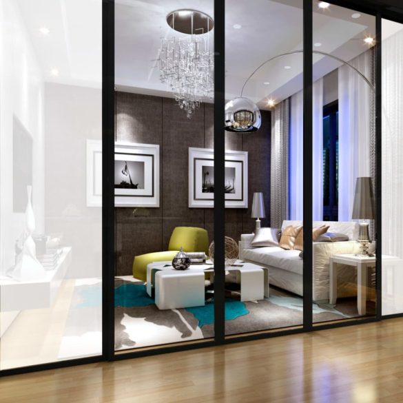 matt szürke PVC ablakfólia 0,9 x 20 m