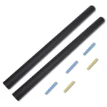 2 tekercs öntapadós fali táblafólia krétákkal 0,45 x 2 m