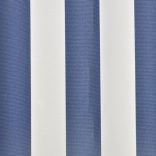 kék/fehér vászon napellenző tető 4 x 3 m (a váz nem tartozék)