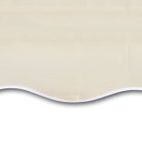 krémszínű vászon napellenző ponyva 4 x 3 m (a váz nem tartozék)