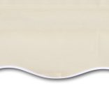 krémszínű vászon napellenző ponyva 6 x 3 m (a váz nem tartozék)