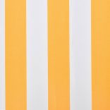 napraforgó sárga/fehér napellenző ponyva 3x2,5 m (keret nélkül)