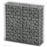 gabion kosár fedéllel horganyzott drótból 100 x 100 x 30 cm