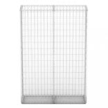 gabion kosár fedéllel horganyzott drótból 150 x 100 x 30 cm