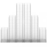 6 db gabion kosár horganyzott drótból