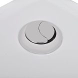 fehér kerámia fürdőszobai sarok WC