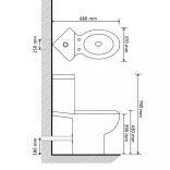 fekete kerámia fürdőszobai sarok WC