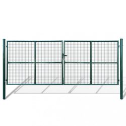 hálós kerti kapu 400 x 150 cm