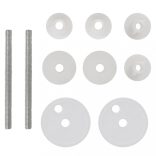 WC-ülőke MDF fedéllel antik fa dizájn