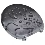 WC Ülőke MDF víz csepp tervezés