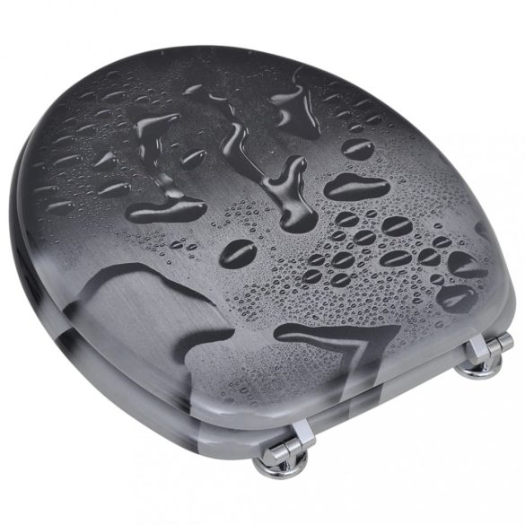 WC Ülőke MDF víz csepp tervezés