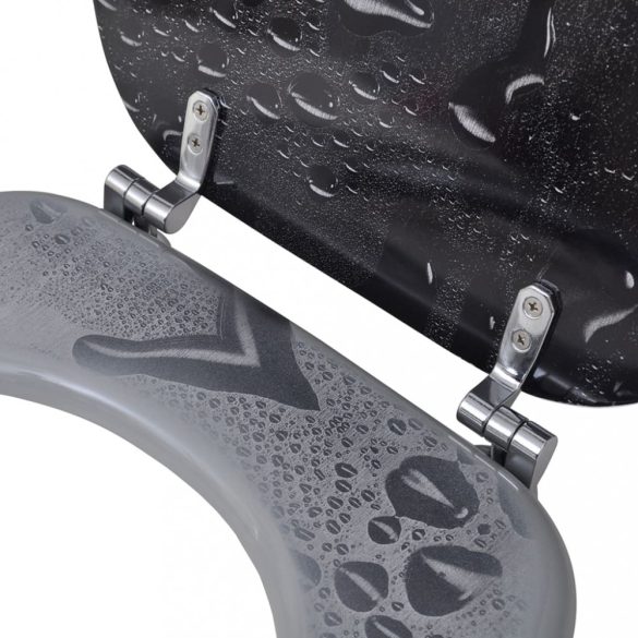 WC Ülőke MDF víz csepp tervezés