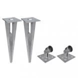 horganyzott acél drótkerítés horgony tüskékkel 25 x 1,25 m