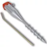 horganyzott acél napernyőtartó 55 cm