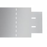 Horganyzott acél ágyásszegély 5 db-os szett 100 x 14 cm