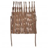 5 darab fűzfa rácsos kerítés 170 x 37 cm