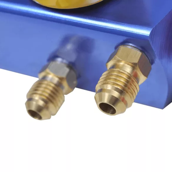 4-utas manométer készlet légkondicionálóhoz