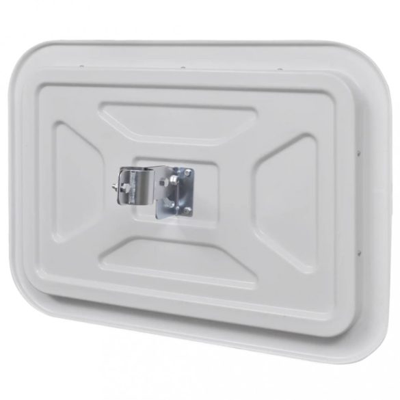 Téglalap alakú konvex közlekedési tükör fényvisszaverőkkel 40 x 60 cm