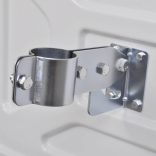 Téglalap alakú konvex közlekedési tükör fényvisszaverőkkel 40 x 60 cm