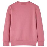 Málna színű gyerekpulóver 92