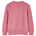 Málna színű gyerekpulóver 128