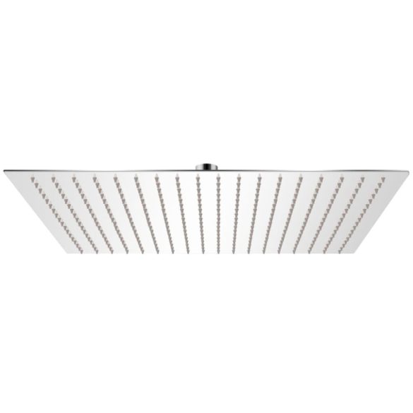 Rozsdamentes acél zuhanyrózsa 50x50 cm négyszögletes