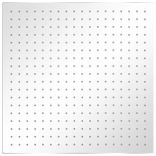 Rozsdamentes acél zuhanyrózsa 50x50 cm négyszögletes