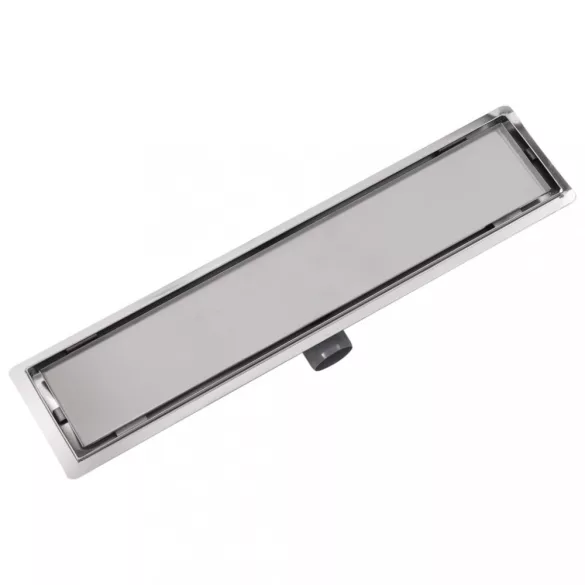 630x140 mm lineáris rozsdamentes acél zuhany lefolyó