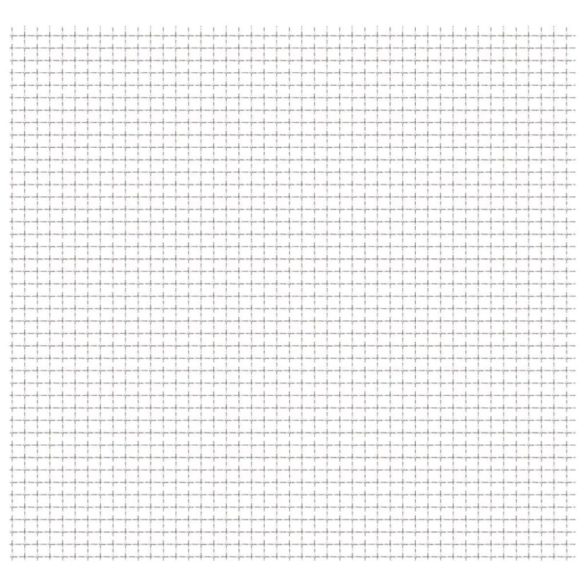 krimpelt rozsdamentes acél drótkerítés 50x50 cm 21x21x2,5 mm