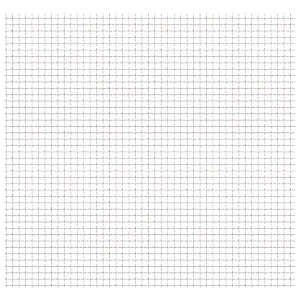 krimpelt rozsdamentes acél drótkerítés 100x85cm 21x21x2,5mm