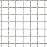 krimpelt rozsdamentes acél drótkerítés 100x85cm 21x21x2,5mm