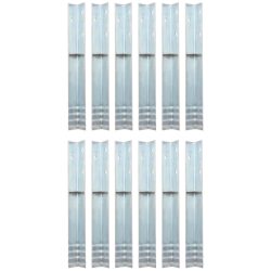 12 db L-alakú földi horganyzott acélból 5 x 5 x 50 cm